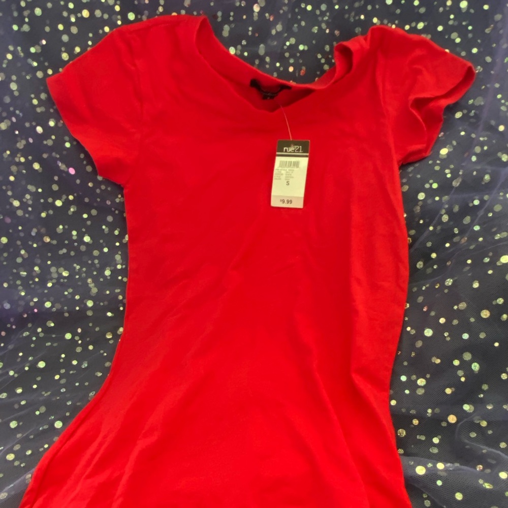 Ambience shirts Yellow and Red. (1) NWOT, (1) NWT. Size small. Both never worn.